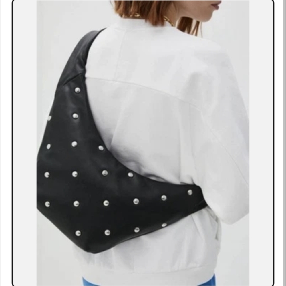 Maje Black Bow Bag